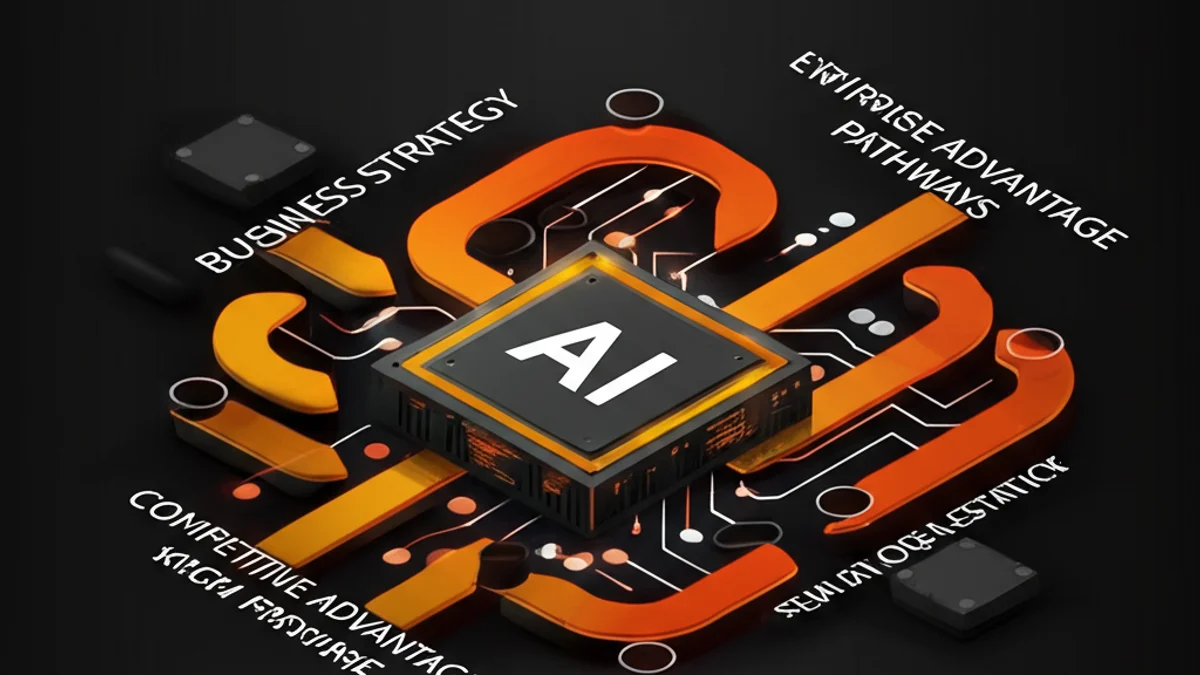Organizational chart showing AI-native company structures compared to traditional hierarchies