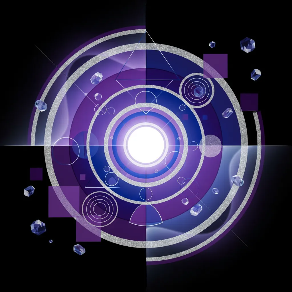 Abstract visualization of AI knowledge and epistemology concepts exploring what large language models actually know